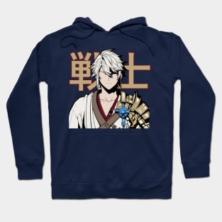 Warrior Anime Art Design Hoodie